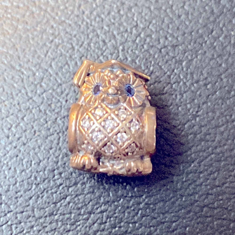 Pandora Graduation Owl Charm